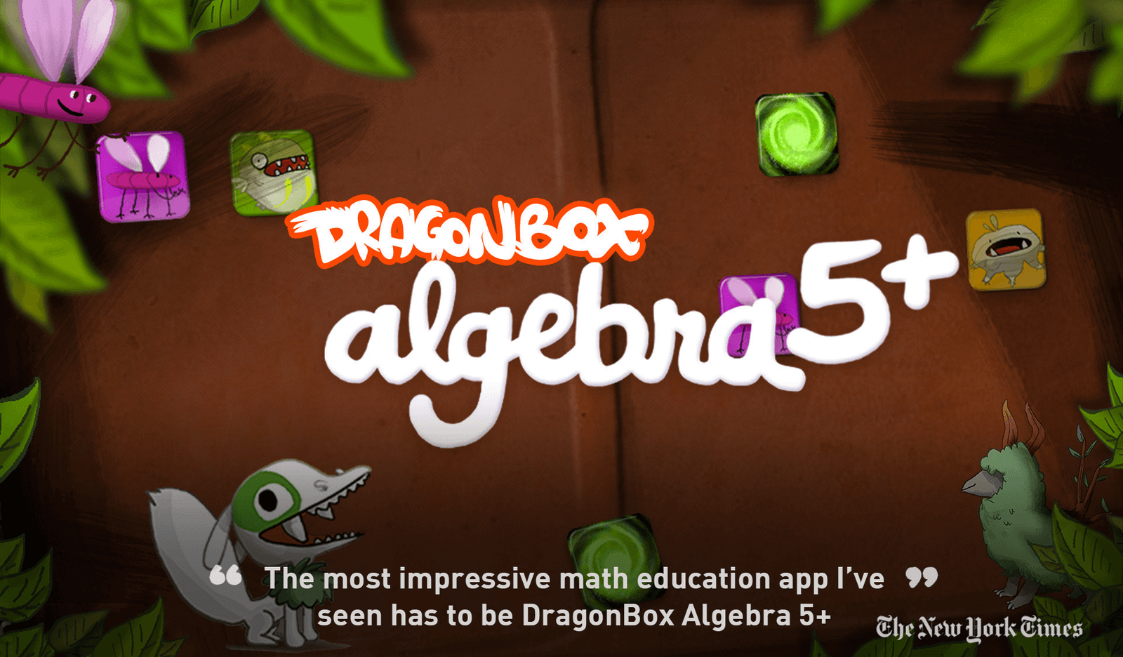 DragonBox Algebra 5+ – Intuitive Algebra Puzzle Game