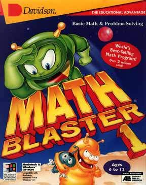 Math Blaster gameplay screenshot