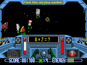 Math Blaster screenshot