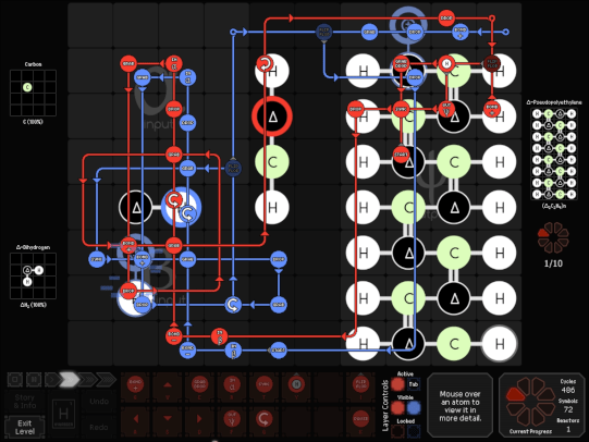 Space Chem screenshot 1