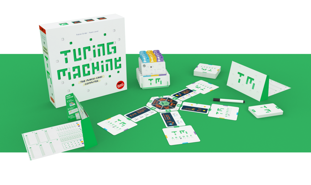 Turing Machine - Deductive Board Game Simulating Proto-Computer